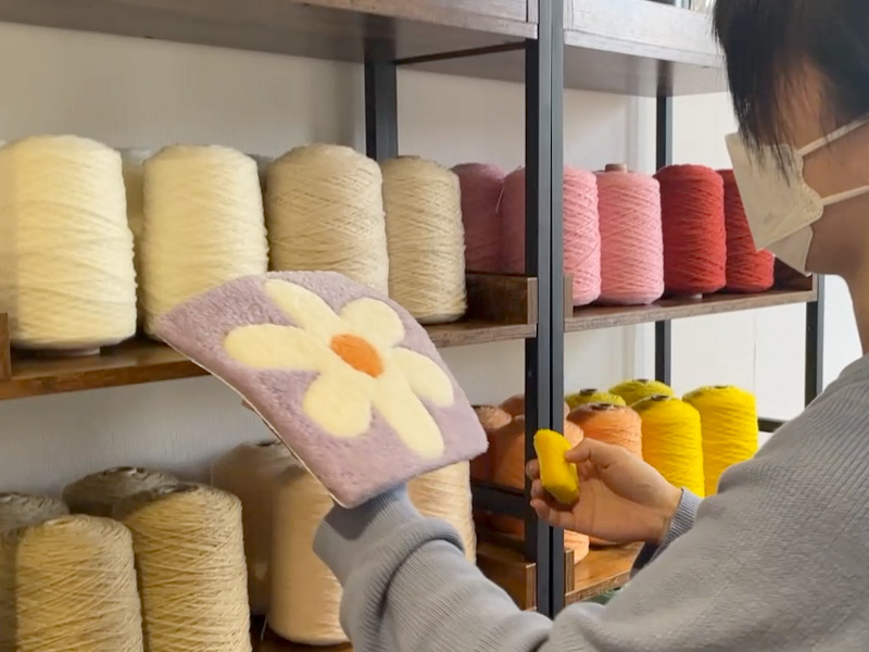 タフティングレッスン限定店舗で開講中！担当が魅力をご紹介します！