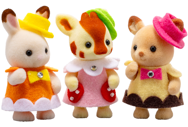 シルバニアファミリー カンタン手作りキット デザートトリオ