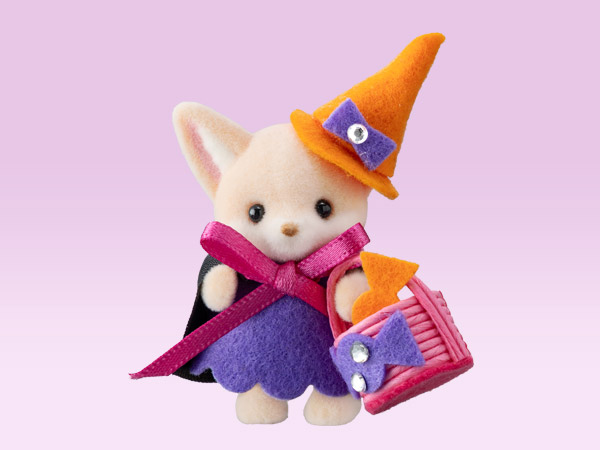 シルバニアファミリー カンタン手作りキット トリックオアトリート！コスチューム パープル