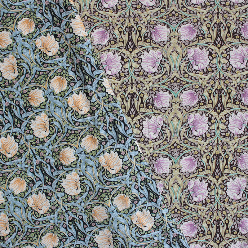 ピンパーネル（William Morris） スムースニットプリント