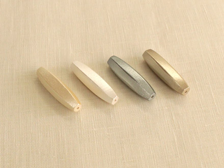 ウッドパール 長ナツメ 8×30mm