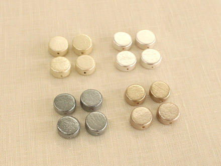 ウッドパール コイン 10mm