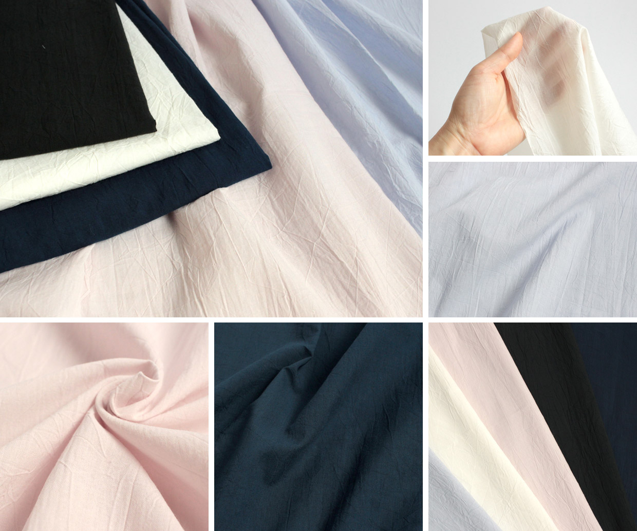 CRA-SEW collection 60ローン天日干し 無地
