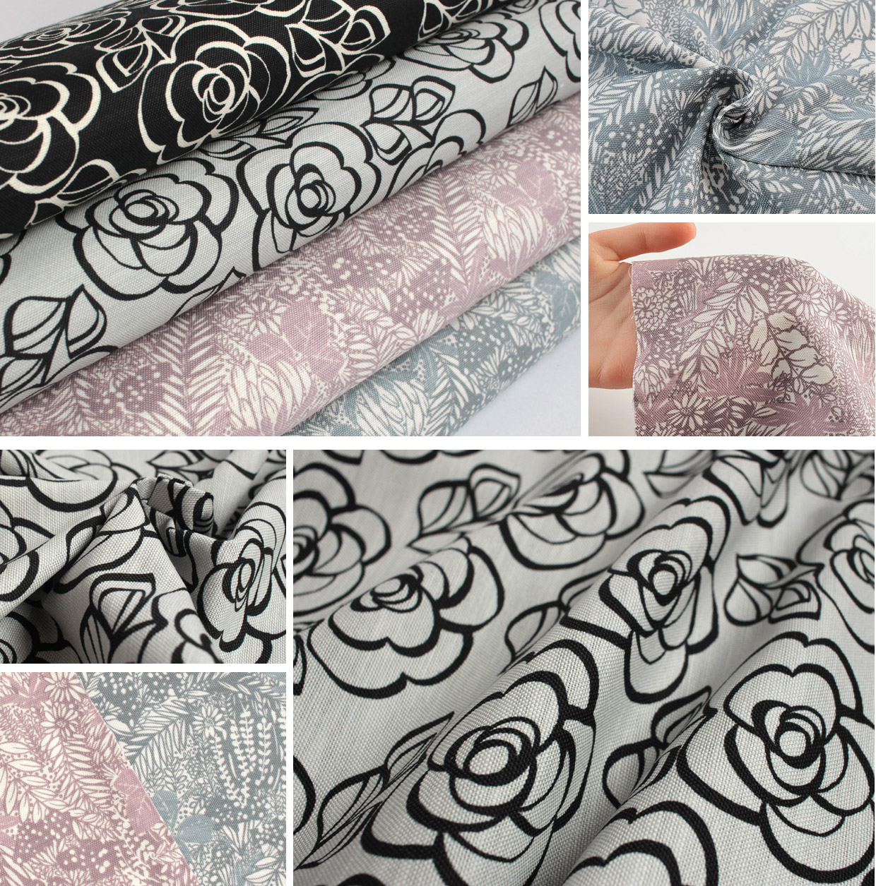 CRA-SEW collection リングスラブプリント生地 RS加工