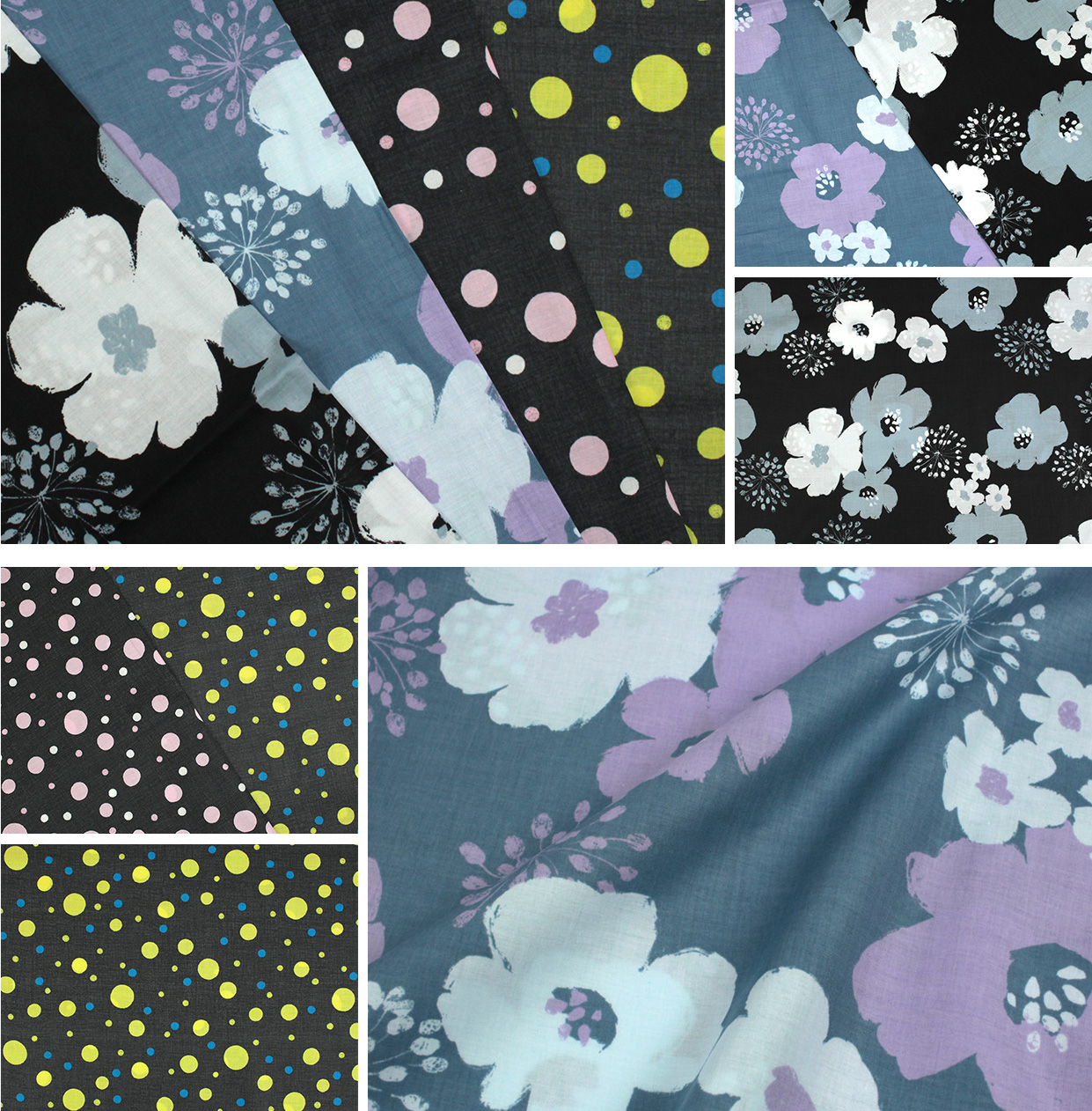 CRA-SEW collection 60ローンラスターグロス加工生地