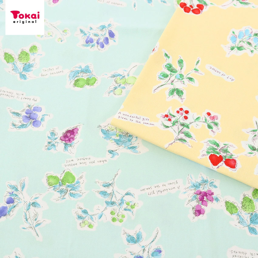 CRA-SEW collection BotanicalMessages カットクロス オックス リズフルーツ