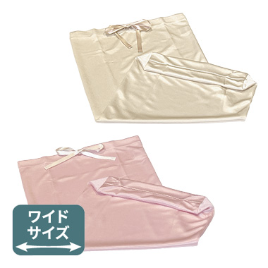 アスシア枕 ワイドサイズ シルクタッチ枕カバー（全2色）