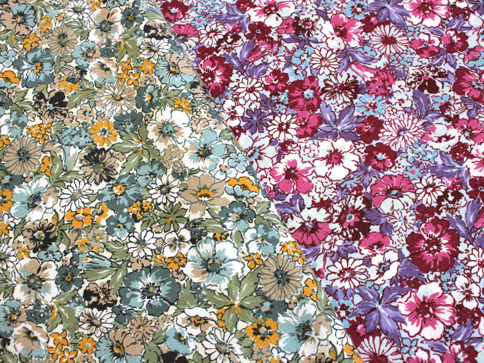 CRA-SEW collection ローン Silky Angel 花柄